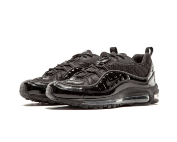 Supreme X Nikelab Air Max 98 Unisex Schuhe 844694-001 Schwarz