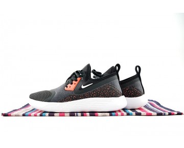 Nike Lunarcharge Premium Le 923284-016 Schuhe Herren Schwarz /Orange/Rot
