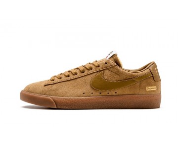 Unisex 716890-229 Schuhe Nike Sb Blazer Low Gt X Supreme Ftw 16 Beige/Tan
