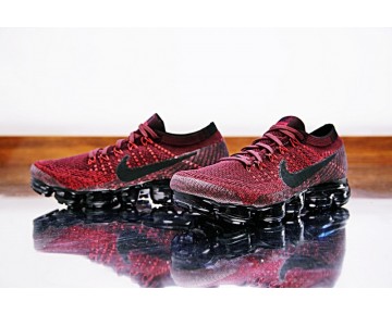 Schuhe Nike Air Vapormax Flyknit Herren 849558-601 Dunkel/Team/Rot