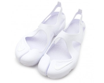 749777-110 Unisex Nikelab Free Rift Sandal Sp Weiß Schuhe