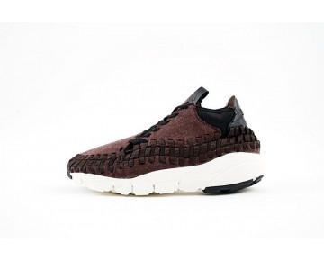 Herren 857874-400 Nike Air Footscape Woven Chukka Se Schuhe Braun/Schwarz
