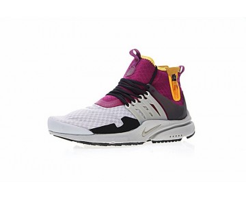 Schuhe Nike Air Presto Mid Utility Aa0868-006 Beige/Gelb/Lila Herren