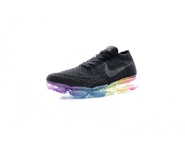 Nike Air Vapormax Flyknit Schuhe Schwarz/Rainbow Herren 849558-001