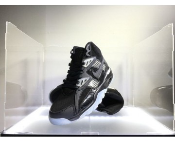 Nike Air Trainer Sc High Qs 302346-016 Schuhe Schwarz-Weiß-Vivid Lila Authentic Damen