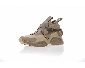 Damen Nike Air Huarache V Mid Schuhe Beige/Ligh Braun 833146-602