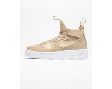 Nike Air Force 1 Ultraforce Mid Schuhe 864025-200 Unisex Vachetta Tan,Vachetta Tan,Weiß