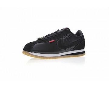 Mister Cartoon X Nike Cortez Basic Qs Schwarz Aa4875-001 Schuhe Unisex