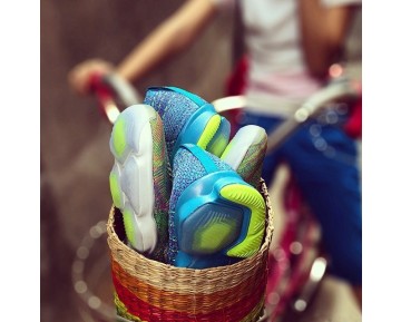 698616-400 Schuhe Unisex Blau Lagoon Nike Wmns Flyknit Zoom Aglity