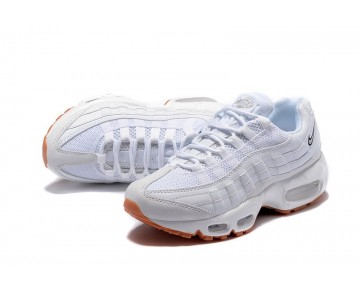 Damen Schuhe Nike Wmns Air Max 95 Essential Weiß/Braun 807443-061