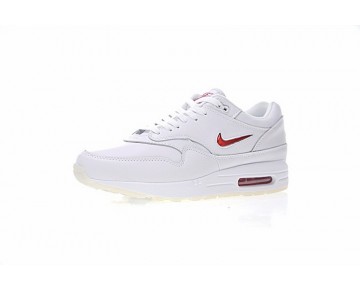 Schuhe Unisex Weiß/Rot 918354-104 Nike Sportswear Air Max 1 Premium Sc