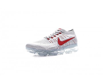 Schuhe Ice Grau/Rot 899473-006 Nike Air Vapormax Flyknit Unisex