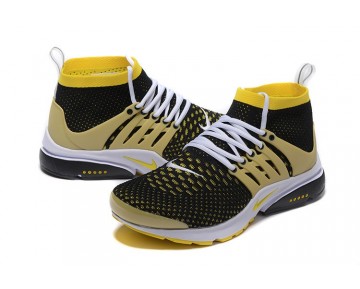 Nike Air Presto Flyknit Ultra 835570-007 Herren Schuhe Schwarz/Gelb Stark/Metallic Gold