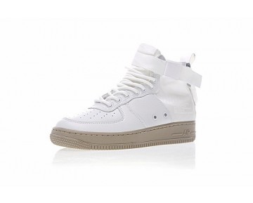 Unisex Schuhe Nike Sf Air Force 1 Utility Mid Weiß/Olive Grün