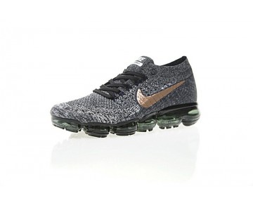 Nike Air Vapormax Flyknit Explorer Schuhe 849558-010 Unisex Dunkel Grau/Schwarz
