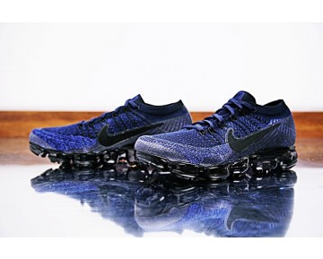 Herren Nike Air Vapormax Flyknit Schuhe 849558-400 College Marine/Schwarz