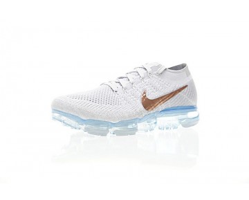 Ice Blau/Gold Nike Air Vapormax Flyknit Explorer Light 849557-104 Schuhe Unisex