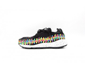 Nike Air Footscape Unisex Schuhe 525250-001 Schwarz/Weiß/Multi