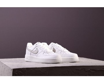 Schuhe Nike Air Force 1 Low Weiß Metallic Gold Unisex 314219-128