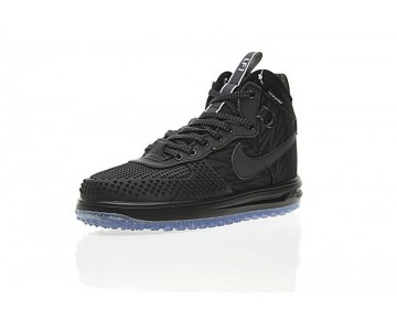Herren Nike Lunar Force 1 Duckboot Reflective Lightning 805899-552 Schwarz/Blau Schuhe