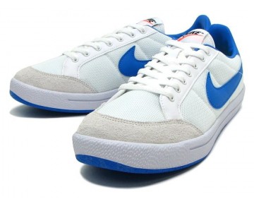 Schuhe Damen 833517-141 Weiß/Photo Blau Nike Meadow Textile