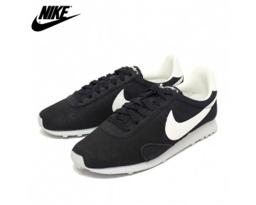 Nike Pre Montreal Racer Vintage 555258-012 Schwarz Weiß Unisex Schuhe