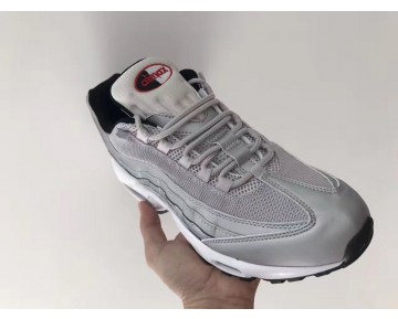 Silber/Rot/Weiß Schuhe 918359-001 Unisex Nike Air Max 95