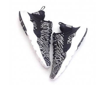 Nike Wmns Air Huarache Ultra Knit Jacquard Schuhe Unisex 818061--001 Schwarz/Weiß