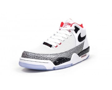 Herren Schuhe Weiß/Schwarz-Chilling Rot Nike Flight Squad Qs 679260-100