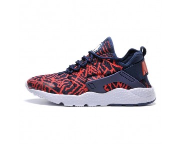 Blau/Universität Rot Nike Wmns Air Huarache Run Ultra Knit Jacquard Schuhe Unisex 818061--400
