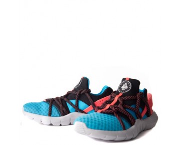 Herren Schuhe 705159-400 Lagoon Blau/Orange Nike Huarache Nm