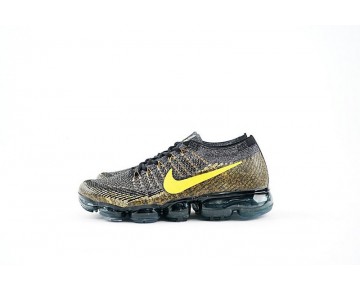 Herren Schwarz/Gold 849560-009 Schuhe Nike Air Vapormax Black