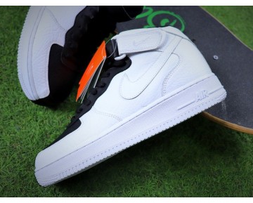 Schuhe Schwarz Weiß Unisex Nike Air Force 1 Low Split 905345-004