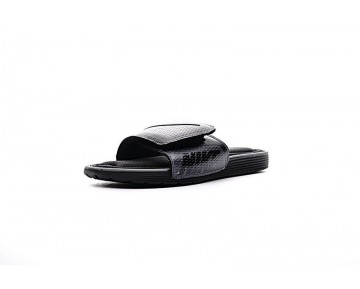Unisex Schuhe 705513-090 Nike Solarsoft Comfort Slide Schwarz Grau