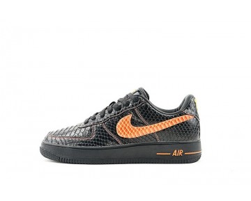 Vlone X Nikelab Air Force 1 Surgeon Schuhe Schwarz Orange Herren 315122-011