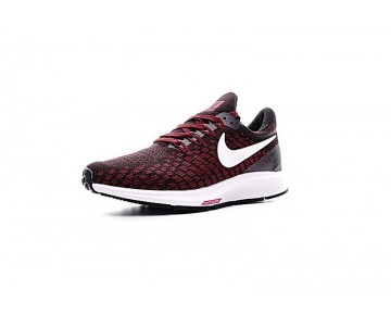 Schuhe Nike Zoom Flyknit Wein Rot/Schwarz/Weiß Herren 728867-004