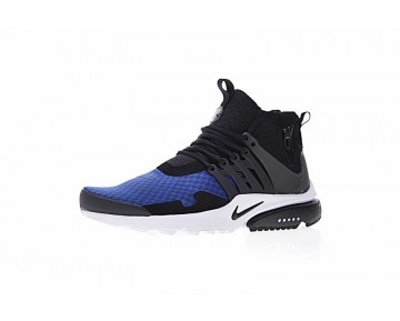 Nike Air Presto Mid Utility Schuhe Königlich Blau/Schwarz/Weiß Herren Aa0868-005