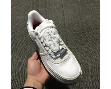 Unisex Weiß Travis Scott X Nike Air Force 1 Af 100 Aq4211-100 Schuhe
