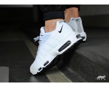 Weiß/Schwarz Schuhe Nike Air Max 95 Unisex 609048-109