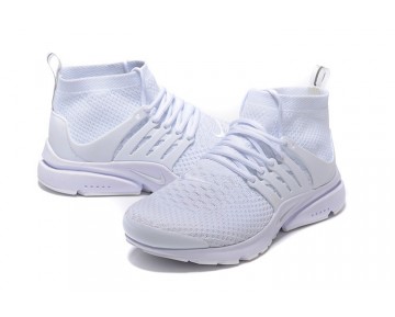 835570-100 Nike Air Presto Flyknit Ultra Schuhe Weiß/Weiß/Weiß/Total Crimson Unisex