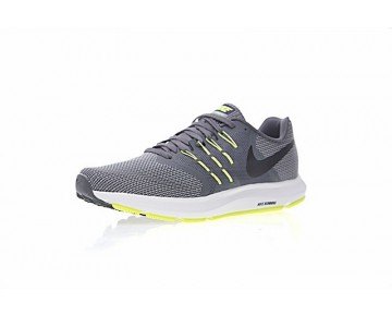908989-007 Herren Nike Run Swift Dunkel Grau/Lime Grün Schuhe