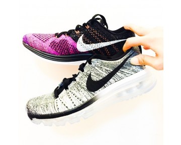 Nike Nike Flyknit Lunar3 Schuhe Damen 698182-006 Schwarz/Lila