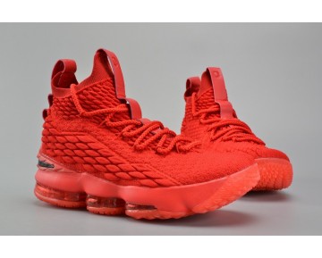 897649-600 Schuhe Nike Lebron 15 Herren Rot/Schwarz