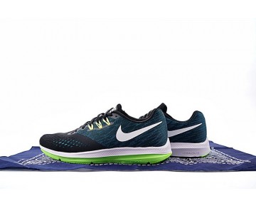 898466-003 Schuhe  Nike Zoom Winflo 4 Schwarz/Blau/Grün Herren