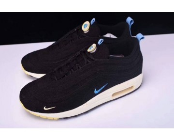 Schuhe Sean Wotherspoon X Air Max 1/97 Vf Sw Hybrid Schwarz/Blau/Gelb Aj4219-003 Herren