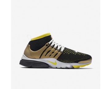 835570-007 Nike Air Presto Flyknit Ultra Schuhe Herren Schwarz/Gelb Stark/Metallic Gold