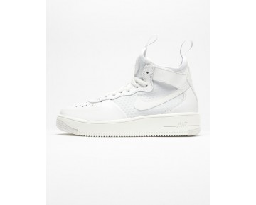 Schuhe Unisex 864025-100 Weiß Nike Air Force 1 Ultraforce Mid