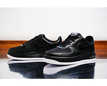 Sumer Schwarz Weiß 718152-010 Herren Nike Air Force 1 Lv8 'Woven Schuhe