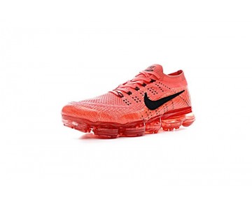 Nike Air Vapormax Flyknit Schuhe 849558-600 Orange Rot/Schwarz Unisex