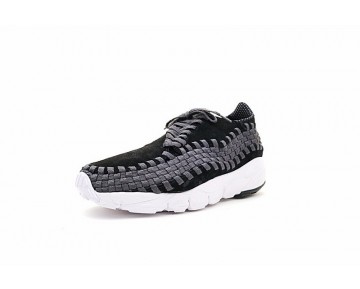 Schuhe 875797-001 Herren Nike Air Footscape Woven Nm Schwarz-Anthracite-Weiß
